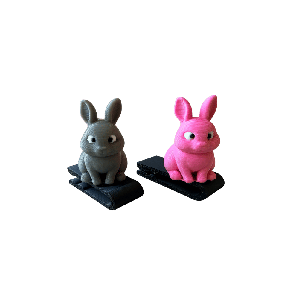Clover the Bunny BrimPet hat clip
