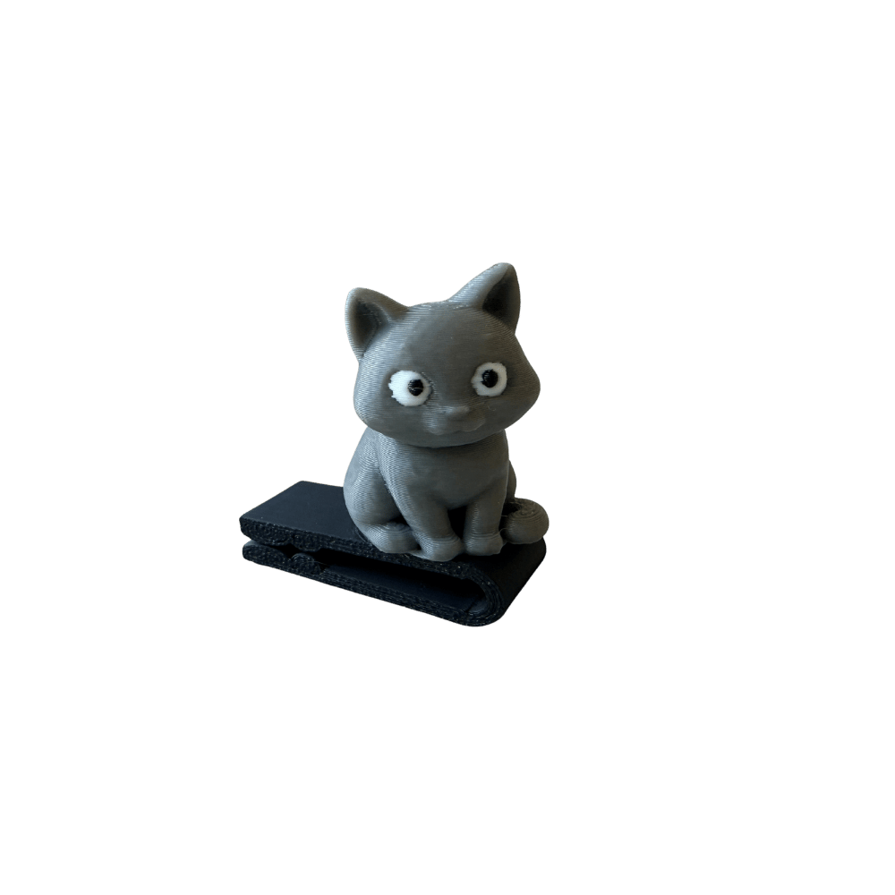 Arnold the Kitty BrimPet hat clip